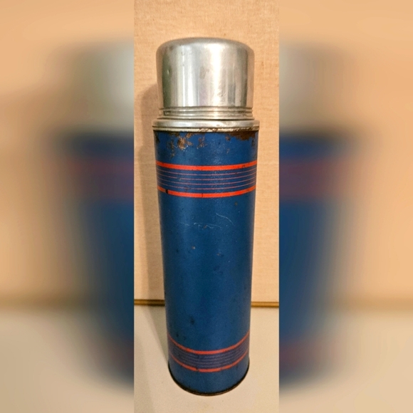 Vintage Blue Keapsit Thermos - Large - Picture 3 of 6